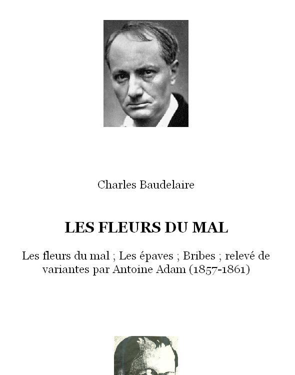Les fleurs du mal