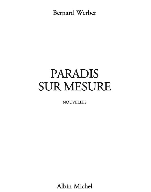 Paradis sur mesure