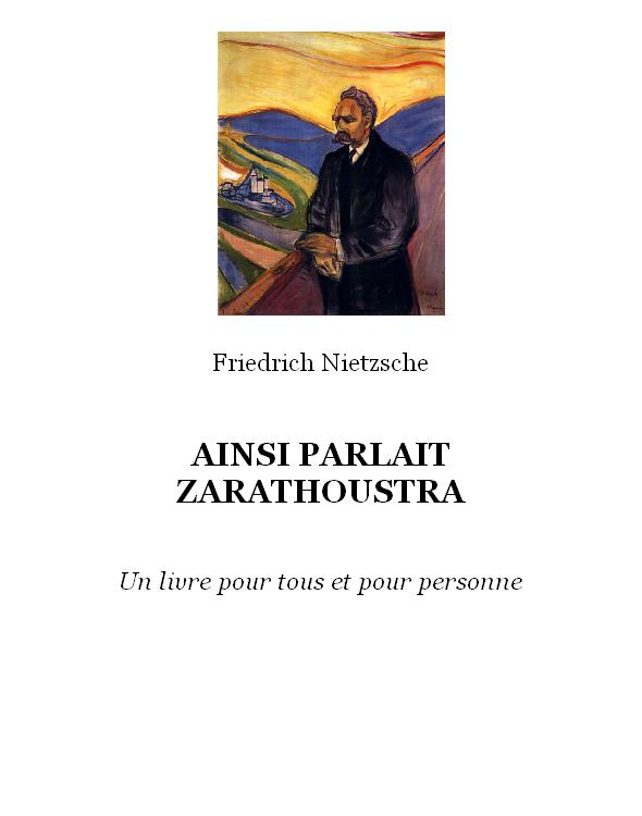 Ainsi parlait Zarathoustra